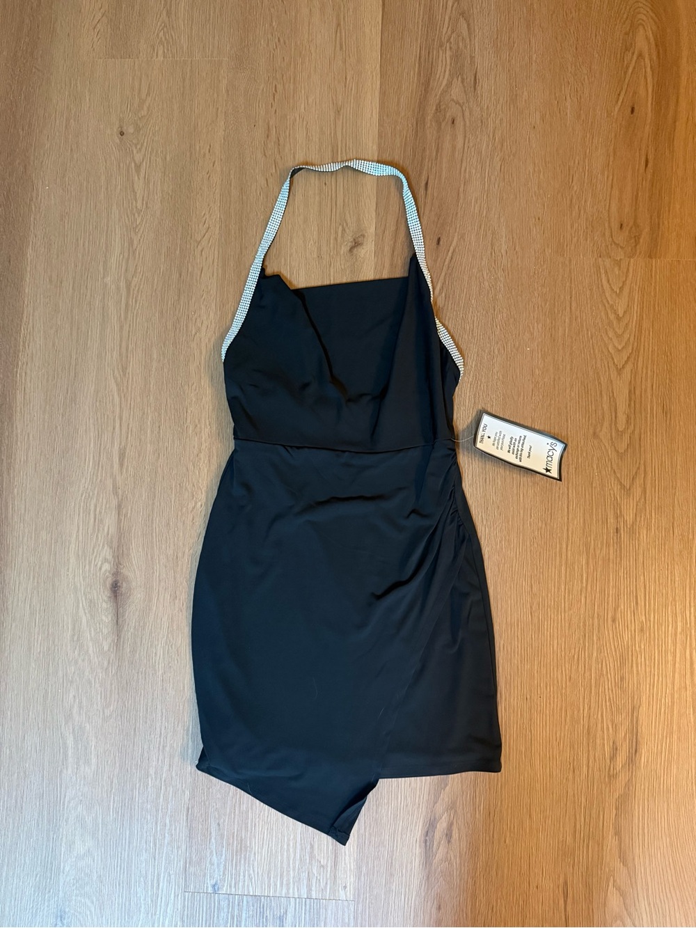 NWT black mini dress